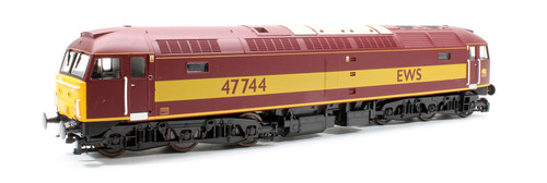 LOCOMOTORA DE VAPOR HELJAN OO GAUGE 4650 EWS CLASE 47 '47744' *LUCES* | Zustand: Used