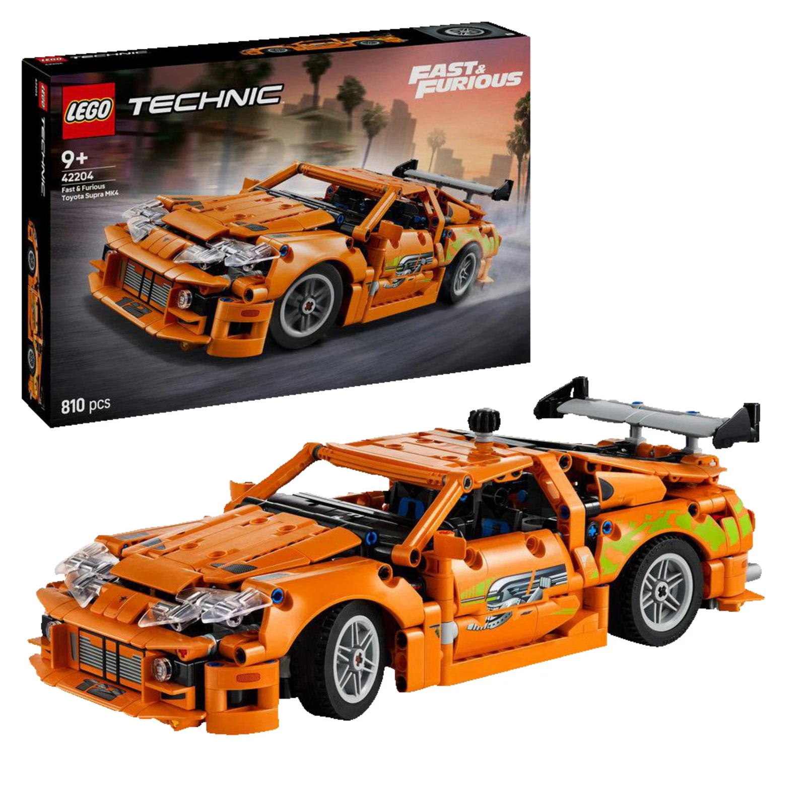 Lego Technic Fast and Furious Toyota Supra MK4 (42204)