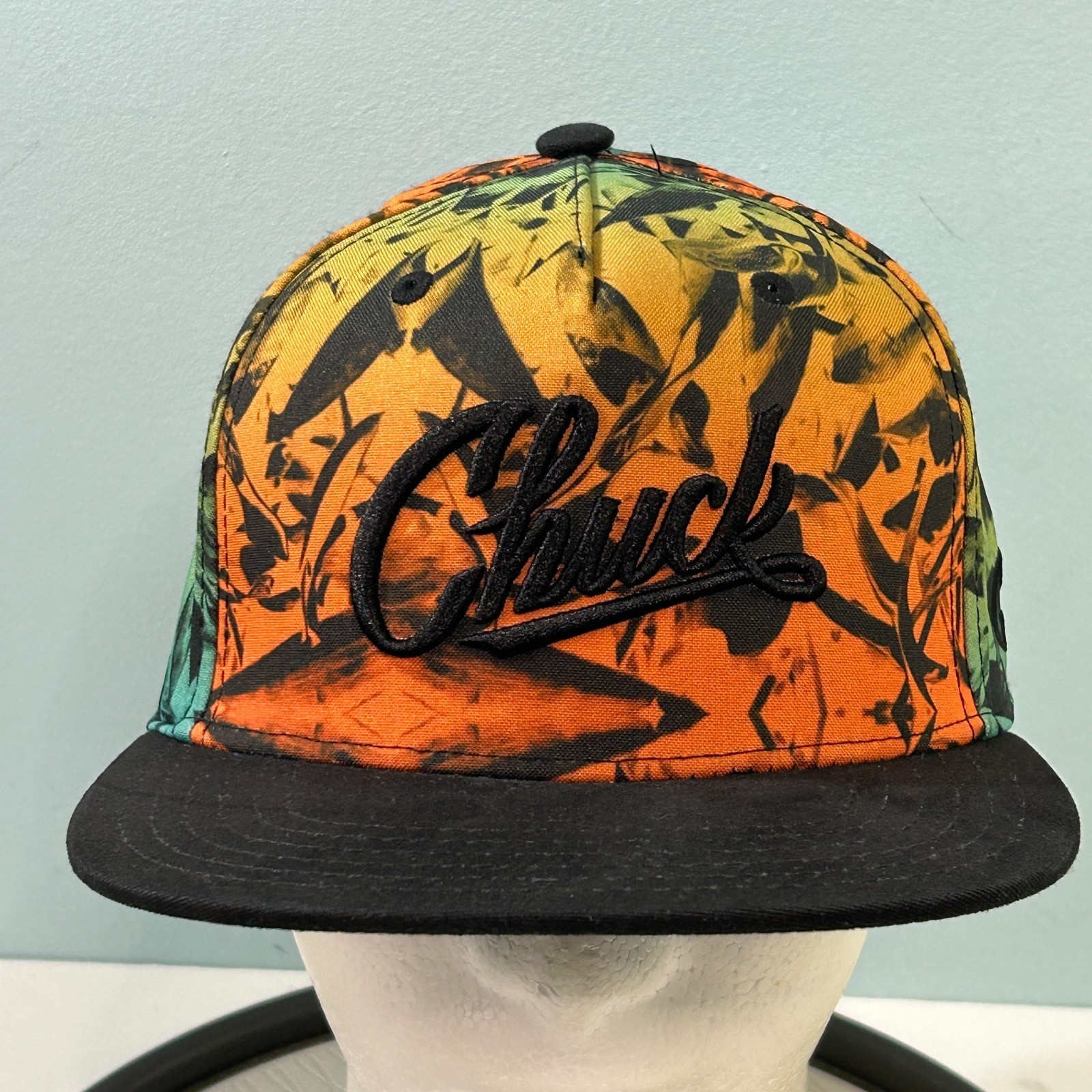 Original Chuck Snapback Hat Adjustable Raindow Om… - image 1