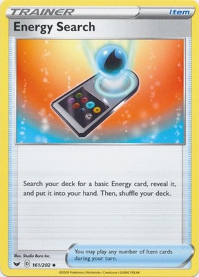 Energy Search - 161/202 - Uncommon - Near Mint