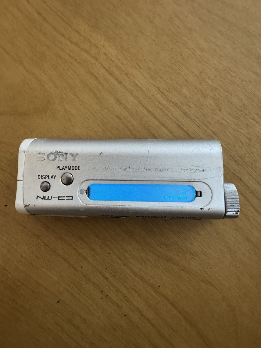 Sony NW E3 Network Walkman Silver Headphone Jack Portable Digital