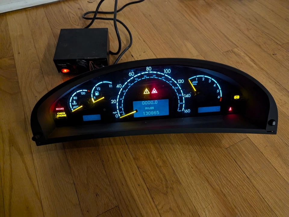 Mercedes W220 S500 2000-2006 130 k velocímetro odómetro cuadro de instrumentos medidor Foto 2 de 4