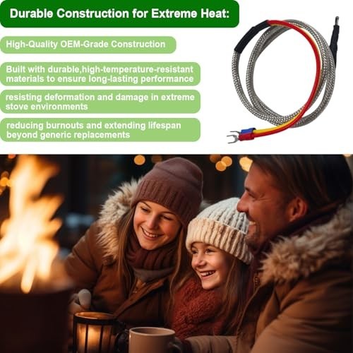 Thermocouple Replacement for Quadra-Fire Pellet Stoves 800 1000 1100i 1200i Part