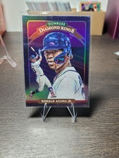 2020 Donruss #8 Ronald Acuna Jr. Holo Purple