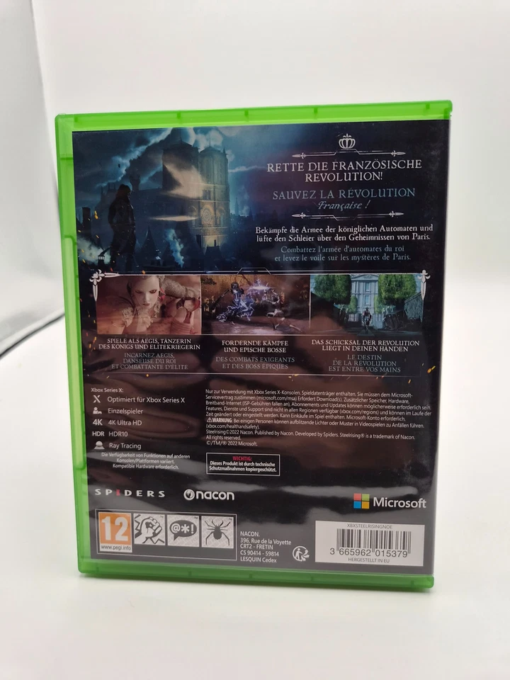 Steelrising Xbox Series X XBSX Sehr Gut Disc in OVP, Foto 3 von 3