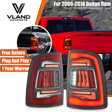 Pair VLAND For 2009-2018 Dodge Ram 1500 2500 3500 LED Tail Lights w/Sequential