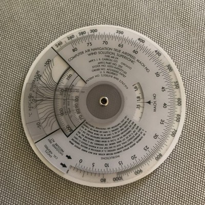 Supersonic Airspeed Calculator MB-2 Vintage Retro Mechanical Calculator 