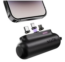 Statik Snap-N-Charge Universal Portable Charger Pwr Bank Battery Pack