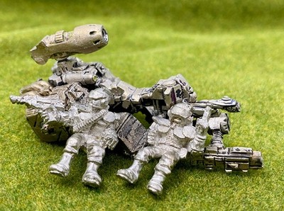 Warhammer 40k: Imperial Guard - Land Speeder & Crew (Metal, 1988
