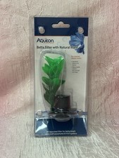 Aqueon Betta Filter with Natural Aquarium Plant One Size New Sealed