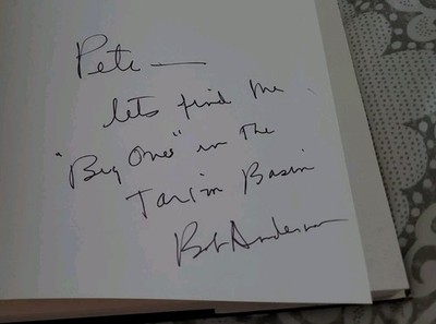 Fundamentals of the Petroleum Industry Robert O. Anderson RARE SIGNED INSCRIBED