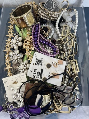 3lbs Vintage To Now Nice Costume Jewelry All Wearable Resell Keep Repurpose #R8