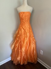 Gunne Sax Jessica McClintock Vintage Fairy Whimsy Tie Corset Gown Prom 90s Y2K