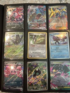 100+ Pokémon Card Lot Modern and Vintage  Binder Collection ( Binder Included)