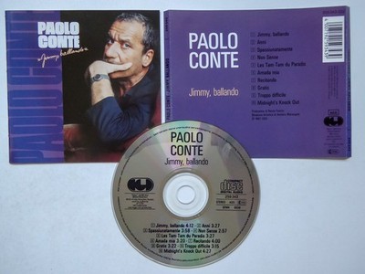 PAOLO CONTE jimmy, ballando VG+/VG (CD Album, Jazz, CGD)