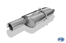 Fox Racing-Komplettanlage Opel Kadett E CC 1x80mm doppelwandig gerade