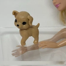 Mattel Barbie Pet Dog Brown Puppy For Doll Diorama