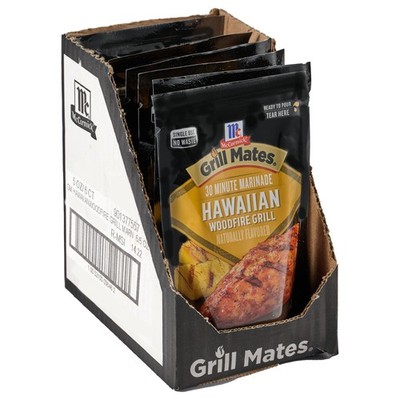 McCormick Grill Mates Hawaiian Woodfire 30 Minute 5 Ounce (Pack of 6)
