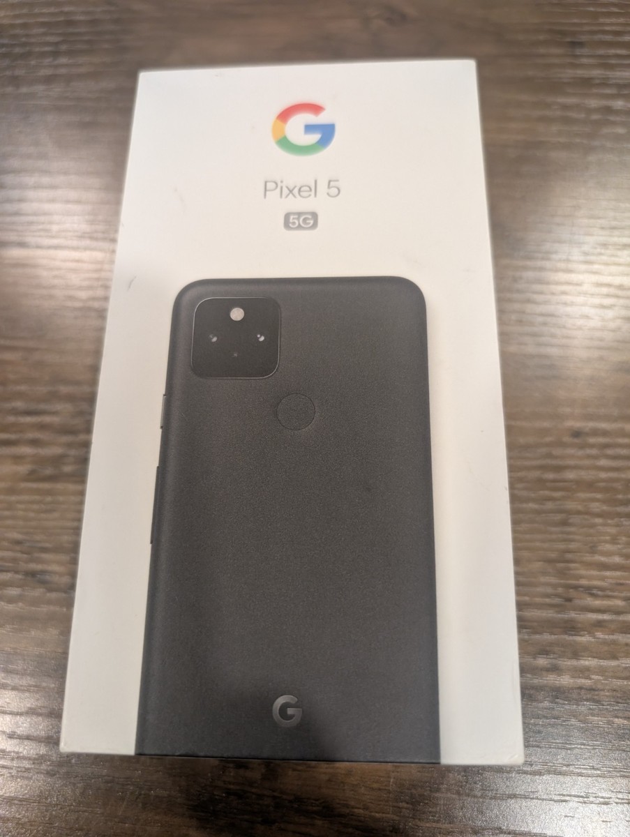 Google Pixel 5 - 128 GB - Just Black (Spectrum) for sale