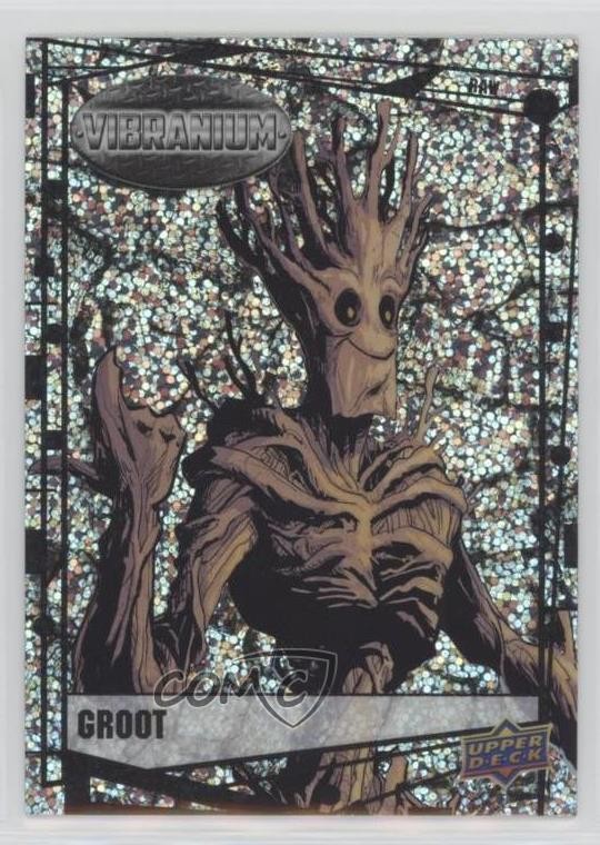 2015 Upper Deck Marvel Vibranium Raw Vibranium Groot #71 0kg8