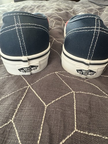 SCARPE VANS ERA PRO 50° ANNIVERSARIO '76 BLU NAVY/ROSSO taglia 8,5 uomo/donna 10 - Foto 8 di 10