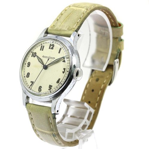 Jaeger-LeCoultre Reverso Military 33mm SS Silver Dial Hand-Win...