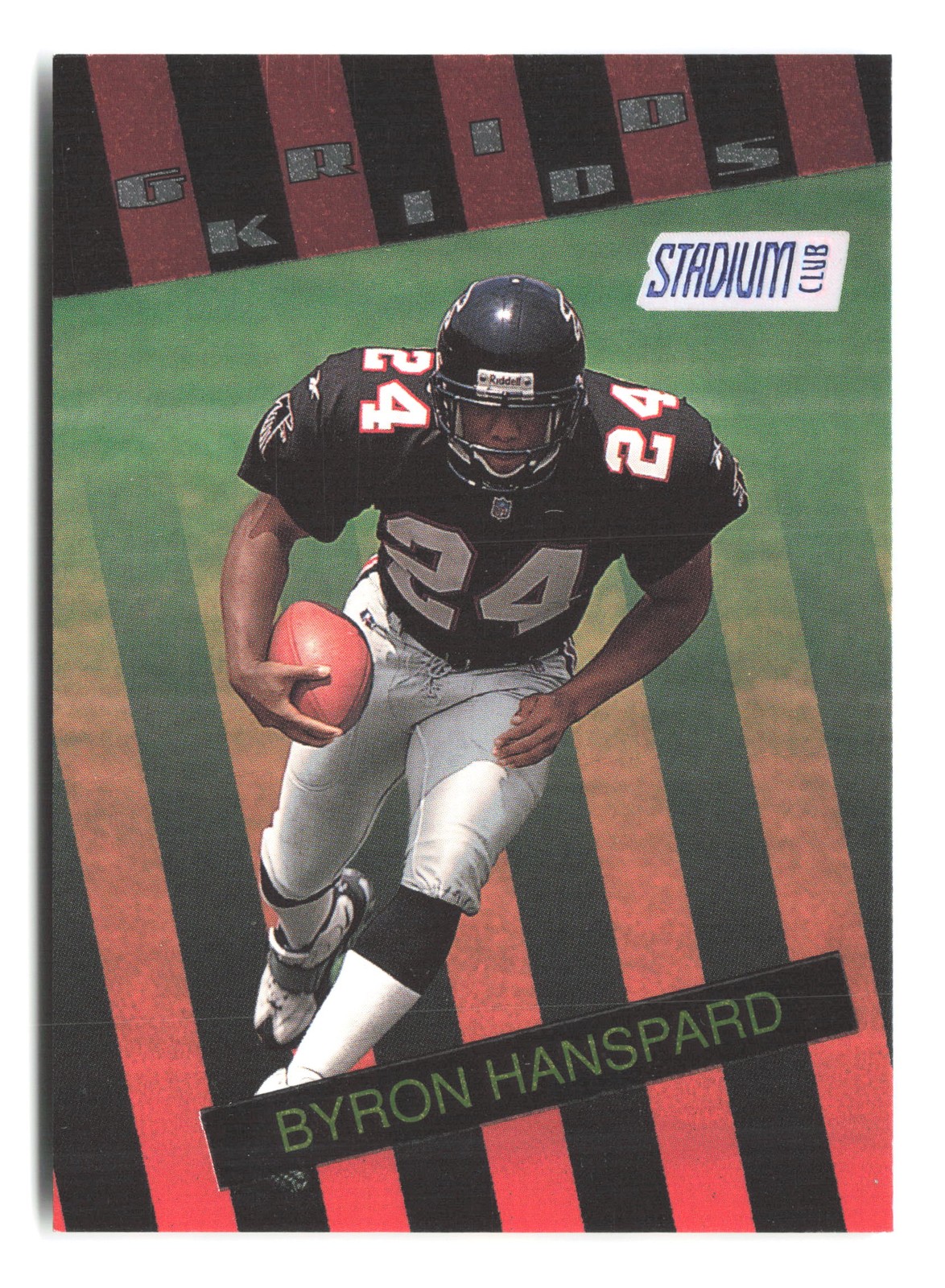 Byron Hanspard Stadium Club Grid Kids #GK20 Base