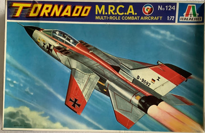   Italeri 124 1:72 Panavia Tornado MRCA - versiegelt (GN216-17R2/8)