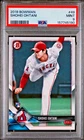 2018 BOWMAN Shohei Ohtani #49 Dodgers Star MVP Angels  RC PSA 9