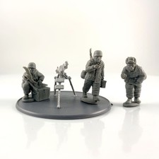 x1 Fallschirmjager (Winter) MMG Métal + Résine Warlord Games Bolt Action | P-00O