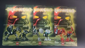 2002 Lego Bionicle BOHROK VA, 8551, 8554-8555 with Krana and Poster/Instructions