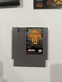 Double Dragon III 3 (Nintendo NES) No Poster But Everything Else Included 