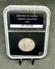 1919 90% Silver Standing Liberty Quarter in PCS Holder!