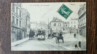 Cpa 76 LE HAVRE Rue Guillemard (animée)