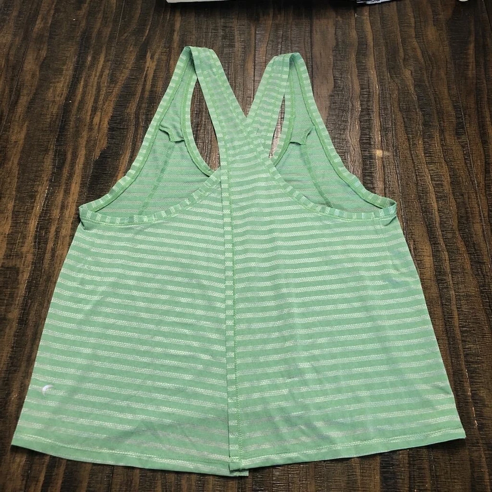 Zyia Active 3XL 背心上衣 Nimbus Split Back Racerback 轻量级绿色锻炼 — 第 2/4 张图片