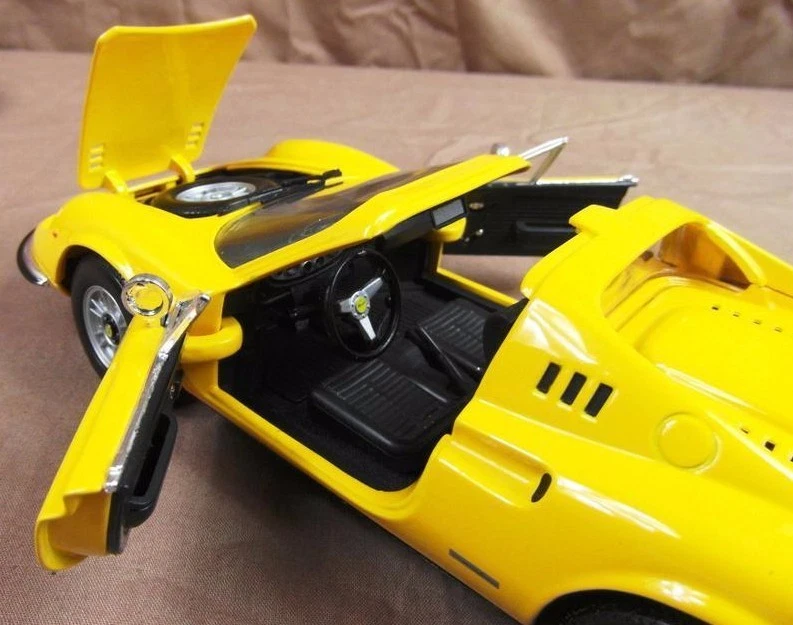 Ferrari Race Car Custom Built Metal Body 1:18 Scale Model Le Mans12Racer24Racing - Image 4 of 4