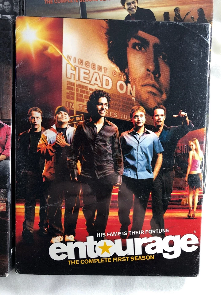 DVD Entourage Seasons 1-3 dvd Sets HBO TV Series 10 Discs Lot of 4 Mark Walberg - Image 2 of 4