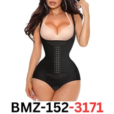 Gotoly Women Waist Trainer Bodysuit Tummy Control Corset Full BodyShaper Top XXL