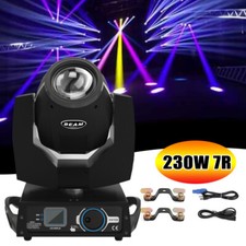 230W 7R Beam Moving Head Light DMX512 8 16 Prism Party DJ Show Stage Lighting