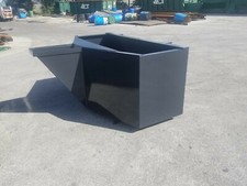  SKID STEER 1 1/2 YARD POUR TYPE CONCRETE BUCKET - HOPPER -  CEMENT BUCKET 