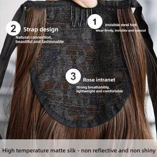 Curly Ponytail Wigs Claw Clip Fashion Thick Fluffy Multiple Wig Hair #^ L1P X6U8 - Picture 11 of 16