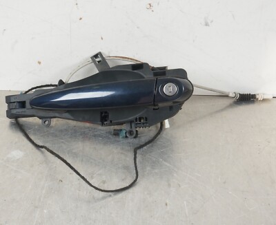07-13 BMW E70 X5 FRONT LEFT DRIVER SIDE EXTERIOR DOOR HANDLE OEM 7184659