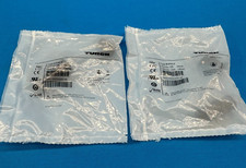Set of 2 - Turck 8141-0 4.0A 250VAC 4-Pins Wireable Male Sensor Connector