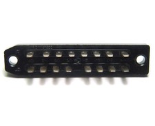 16-polige Tuchel Messerleiste, T2670 016, Meßgeräte-/Studio-Stecker, 71 mm, NOS