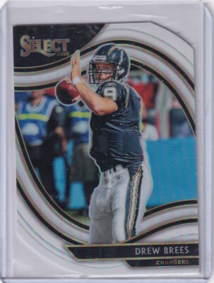 Drew Brees 2021 Panini Select Field Level White Prizm Holo $1.50 SHIPPING
