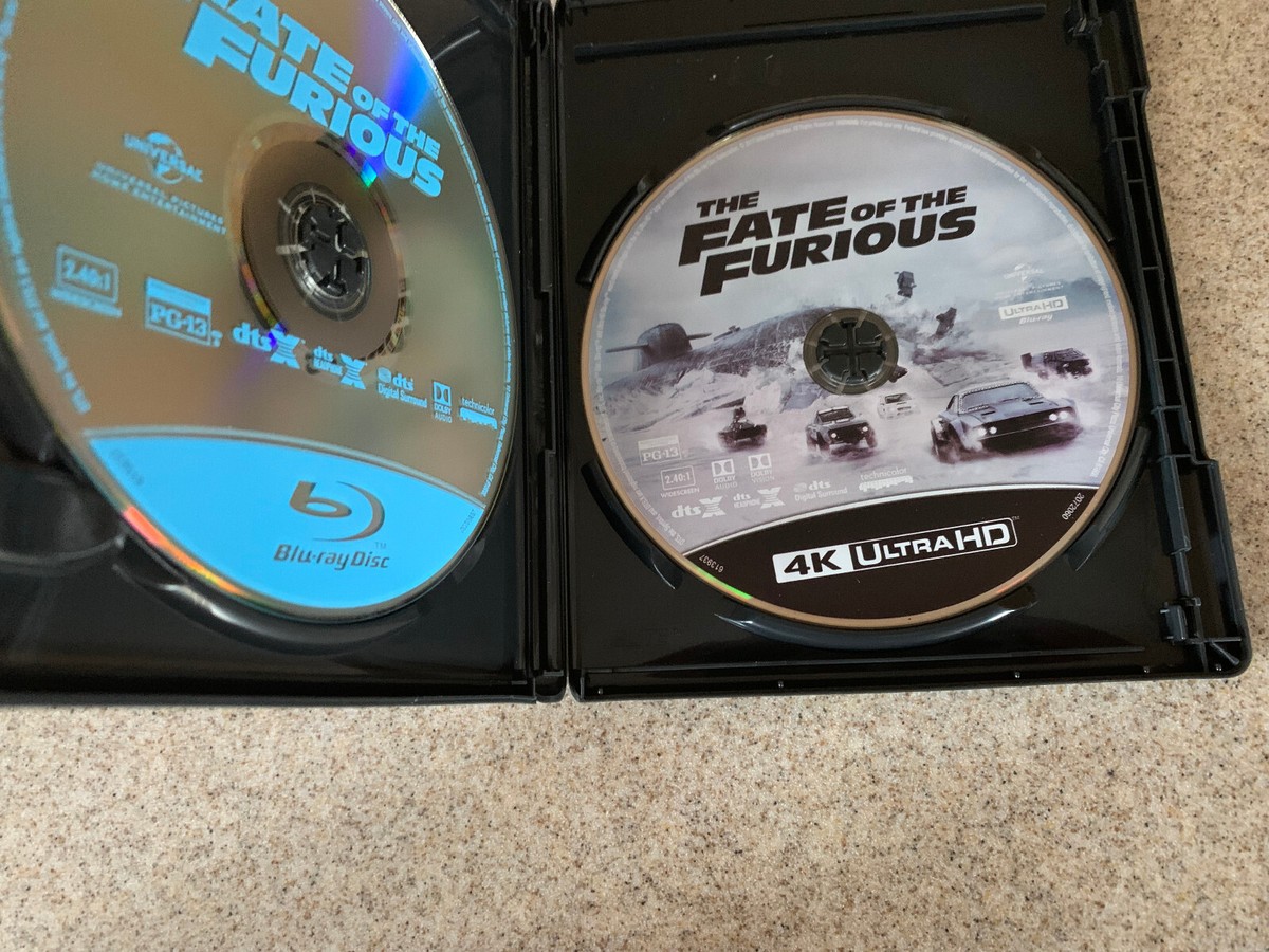 The Fast and the Furious 7 8 9 10 Lot (4K Ultra HD / Blu-Ray) Fate