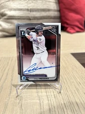 2024 Bowman Draft Cole Messina 1st Chrome Auto #CPA-CME Colorado Rockies