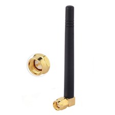 2.4GHz 3dBi Omni WIFI Antenna SMA Plug male right angle for wireless router