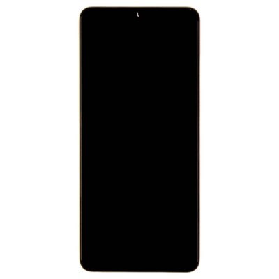 OLED Digitizer Frame Assembly for Samsung Galaxy A22 Black Aftermarket Screen