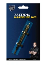 Police Force Tactical Pen Style Handcuff Key with Clip Black